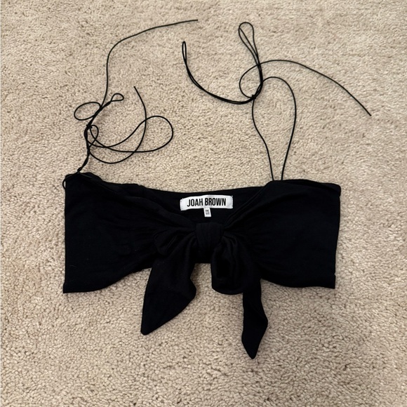 Joah Brown Tops - Joah Brown Tie Front Bandeau Crop
Top! Cross listed on Mercari!